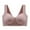 Coffee, variant on Bigersell Bras for Women No Underwire Push up On Sale Workout Bras for Women High Support Sport Bra Style B4709 V-Neck Full-Coverage Bras Hook and Eye Bra Closure Big Girls Size Comfort Bras Red 3XL