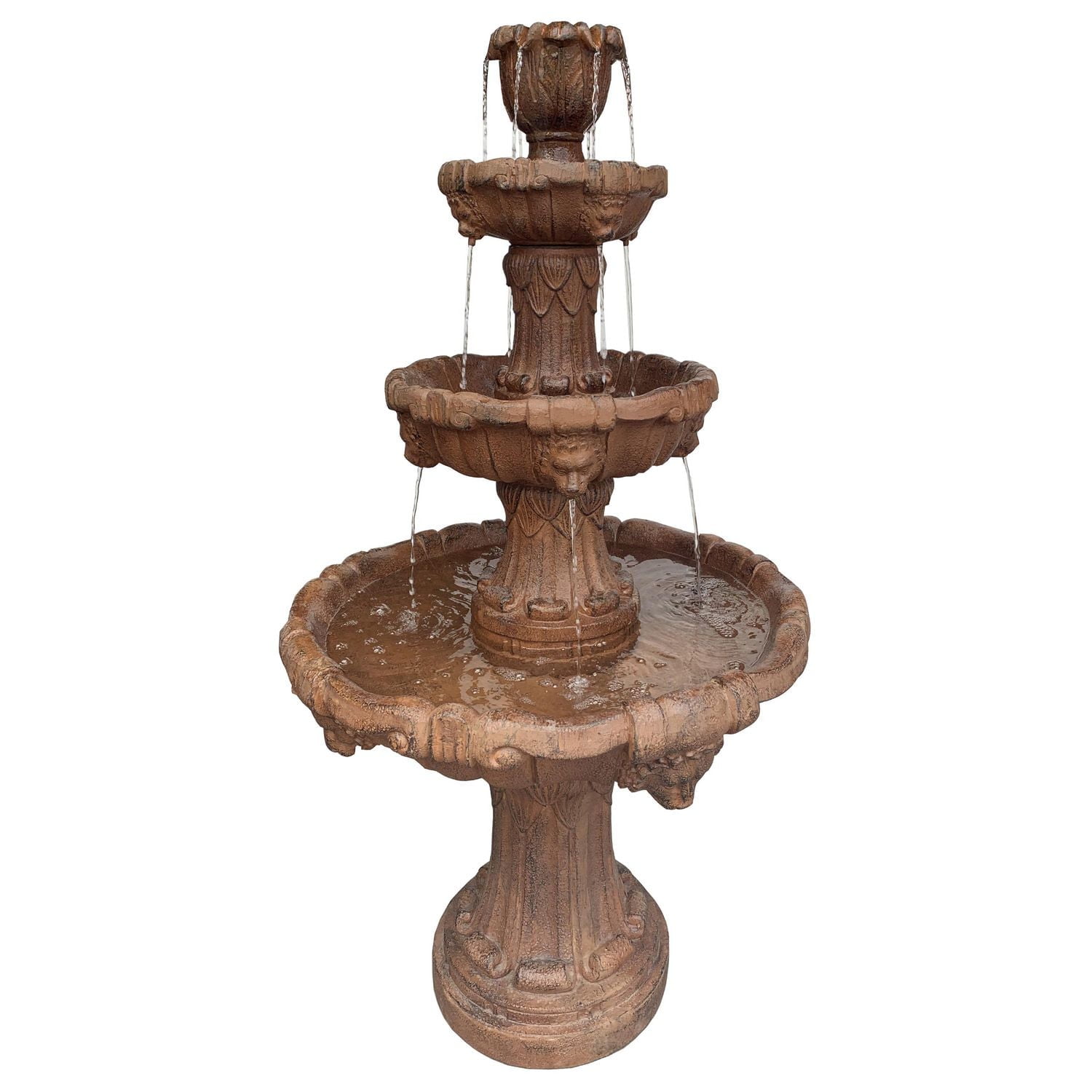 Angelo Décor Grande Leone Fountain with pump