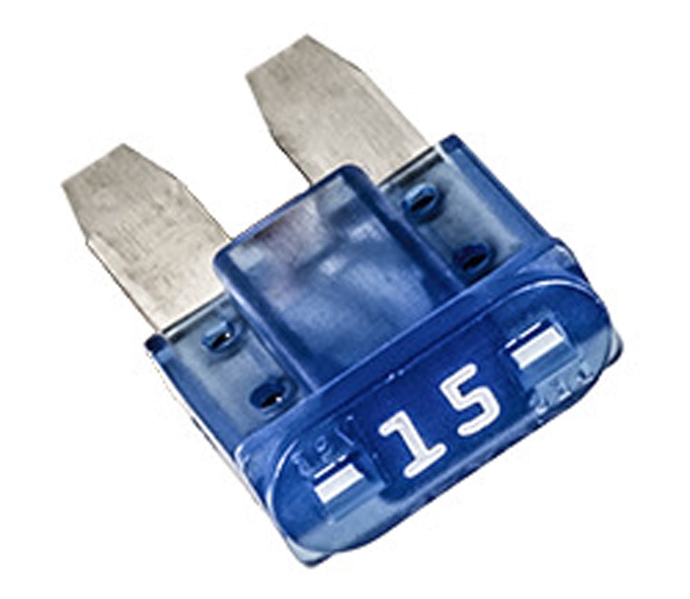 Clipsandfasteners Inc 5 Micro-Fuses 15 AMP Blue Color For GM