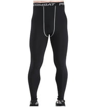 ZVNAΖH Thermal Underwear Bottoms for Men Compress Legging for Men, Mens Tights for Sports High Elasticity Quick Drying Trousers