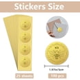 thumbnail image 2 of 100Pcs Crown Bee Gold Foil Stickers 2 Inch Insects Theme Gold Envelopes Seals Bumble Vintage Bee Round Self Adhesive Embossed Seal Labels for Invitations Greeting Card Envelopes, 2 of 7