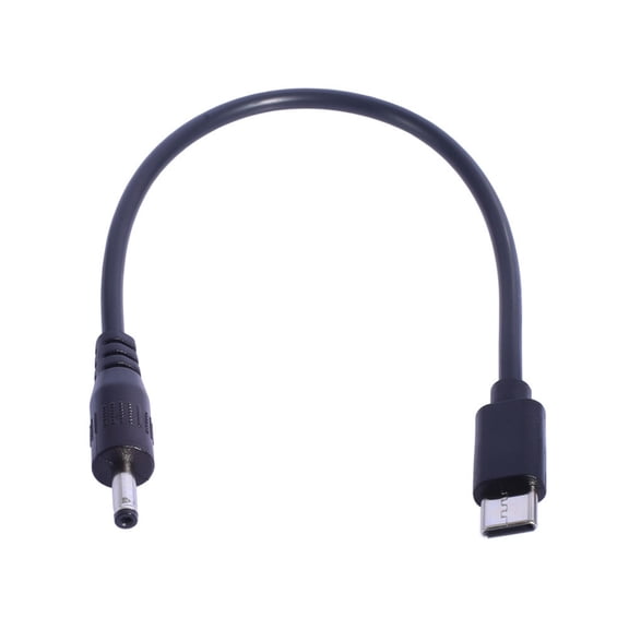 USB C Male to 3.5x1.35mm Male Power Extension Charging Cord Support 5V Charging Cable Power Converter for LED Desk