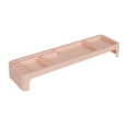thumbnail image 1 of Screen Top Storage Shelf Multipurpose Holder, Practical Shelf Organize Computer Storage Shelf, Keyboard Computer Desk Space Saving Tool For Stable Placement (Rosa), 1 of 1