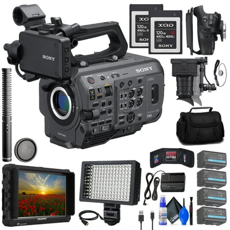 Sony PXW-FX9 XDCAM 6K Full-Frame Camera System + 4K Monitor + NTG1 Mic + More