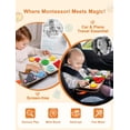 thumbnail image 2 of Libro ocupado para niños pequeños de 1 a 3 años, juguetes Montessori, jirafa educativa, 2 of 8