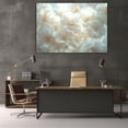 thumbnail image 6 of Mudket Framed,Canvas Wall Art,Ready to Hang, Cream White Floral Wall Art, Minimalist Flower Wall Decor, Soft Floral Prints for Bedroom Bathroom Wedding Party Office Decor - 12"L x 8"W, 6 of 10