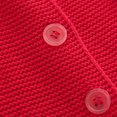 thumbnail image 5 of Tao Tao Baby Girls Knitted Cardigan Sweater Crewneck Knit Crochet Button Closure Cardigan Tops Coat Outwear for Toddler Red 2 Years, 5 of 7