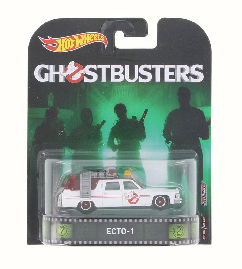 ECTO-1 Ghostbusters 2016, White - Mattel/Hot Wheels DMC55-956A - 1/64 ... Ghostbusters Toy