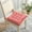 Red, variant on HongHeng Non Slip Chair Pads with Ties for Dining Chairs Indoor Kitchen Seat Cushions Square Corduroy Chair Cushions Warm Floor Cushion for Kids Adults office Long Sitting