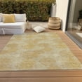 thumbnail image 6 of Addison Rugs Chantille Indoor/Outdoor Transitional Circles Gold Washable Rectangle Rug, 2'6" x 3'10", 6 of 6