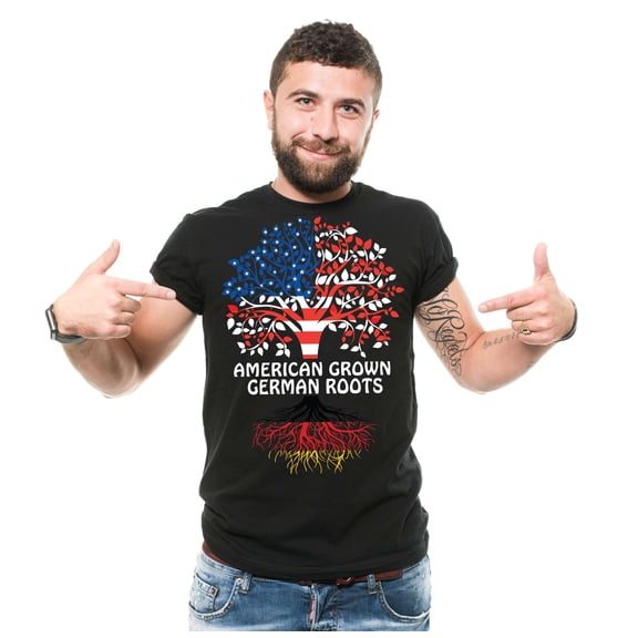 American Grown With German Roots Shirt Germany Flag Shirt Germany Gifts German Patriotic Shirts