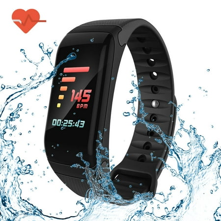 Sawpy Waterproof Fitness Tracker Smart Watch Sports Wristband with Heart Rate Blood Pressure Monitor Step