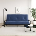 thumbnail image 2 of DHP Caden 8 Inch Poly Filled Futon Mattress, Full Size, 2 of 8