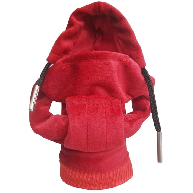 Para Coche Kit de manija de palanca de cambios creativa con capucha y estilo de coche a la moda (rojo, 1 unidad)