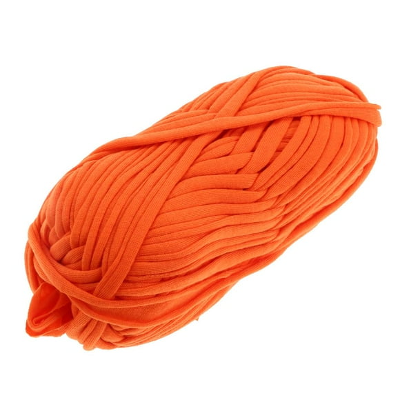 Rongfmy Rouleau de Tissu Fil Rond Tissé à la Main Ligne Grossière pour Sac Panier Bricolage 37