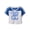 Cobalt Sea, variant on Girls Short Sleeve Quick Dry Mesh Cropped Football Tee, Sizes XS-XXL