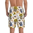thumbnail image 4 of Lsque Picnic Mens Sleep Pajama Shorts,Short Pajama Pants, Cotton Ultra-Soft Knit-X-Large, 4 of 9