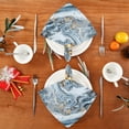 thumbnail image 3 of GZHJMY Soft Reusable Satin Table Decorative Napkins,20x20InX4 PCSWater Wave Sand Gold,Family Dinner Wedding Banquet, Cocktail Party, Kitchen,Birthday Party, 3 of 7