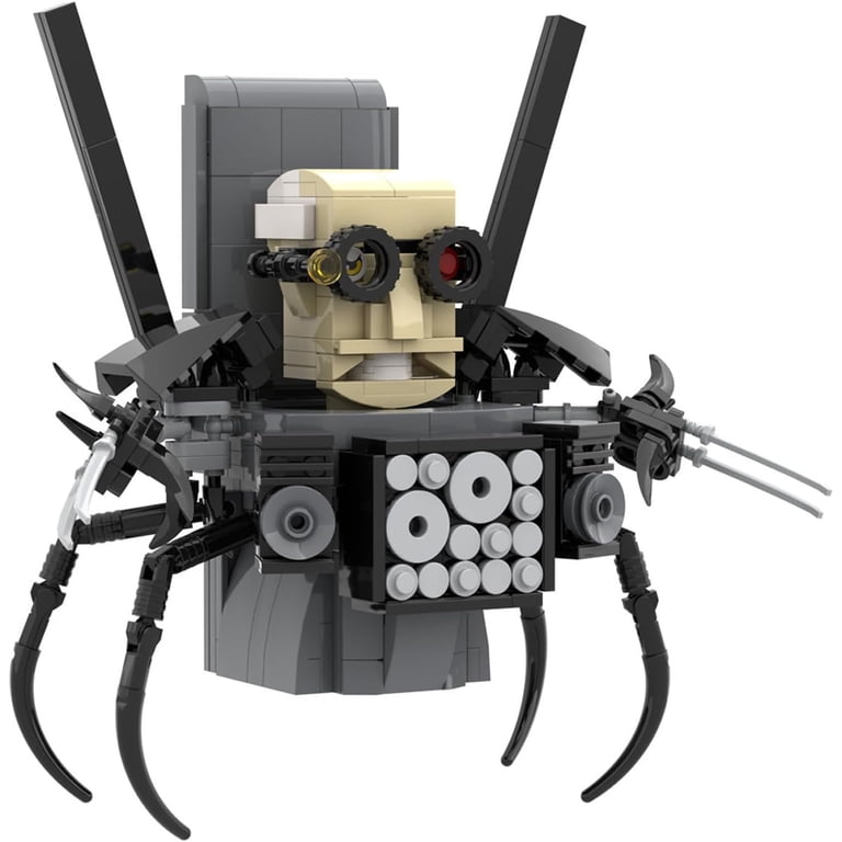 Set Di Costruzioni Skibidi Toilet Titan - Modello Da 400-800 Pezzi Per Fan, Regalo Bambini E Adulti