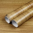 thumbnail image 7 of Thick Maple Wood Countertop Contact Paper 160 x 36 Inch Extra Wide Peel and Stick Wallpaper Brown Wood Grain Contact Paper Waterproof for Kitchen Bathroom Countertops Self Adhesive Vinyl Wrap, 7 of 7