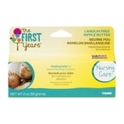 The First Years Nipple Cream Lanolin-Free Nipple Butter for Nursing 2 Oz
