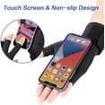 thumbnail image 4 of Copper Compression Arthritis Gloves with Adjustable Strap, Best Hand Wrist Support for Carpal Tunnel,(Medium), 4 of 7