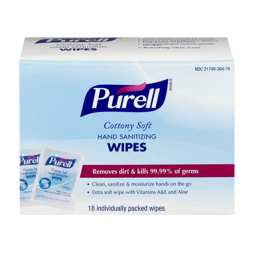 Purell Hand Sanitizing Wipes, 216.0 CT - Walmart.com - Walmart.com