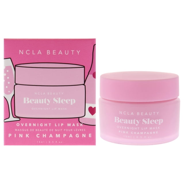 Mascarilla labial nocturna Beauty Sleep de NCLA para mujer, color champán rosado, 14 g