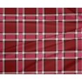 thumbnail image 4 of oneOone Polyester Lycra Fabric Tartan Check Printed Fabric 1 Yard 56 Inch Wide, 4 of 4