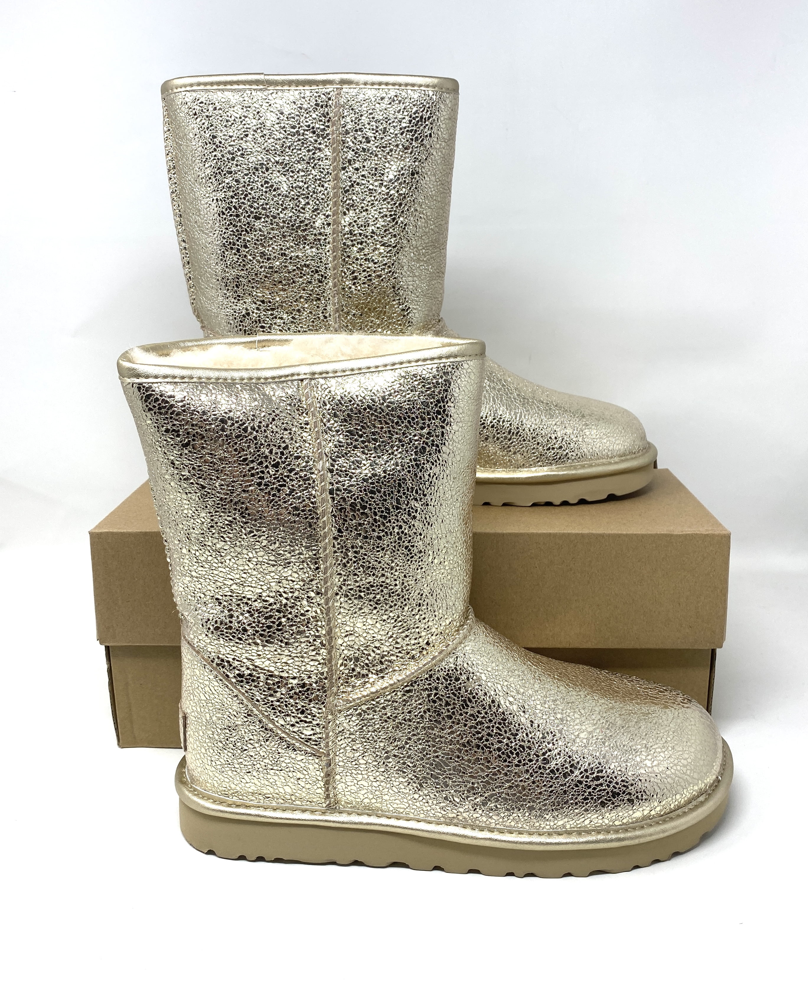 Gold sparkle shop ugg boots
