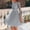 Gray, variant on Women Sling Cross Wedding O-Neck Elegant Party Evening Slim Hollow Lace Dress