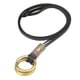 thumbnail image 5 of Collar colgante retro Hugo de cuero PU para hombres y mujeres negro, 5 of 10