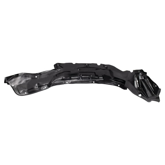 TRQ Front Left Inner Fender Liner Black Drivers Side Fits Select 1989-1995 Toyota Pickup TO1250102