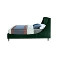 thumbnail image 6 of Meridian Furniture Eva Green Velvet Upholstered Queen Bed, 6 of 8