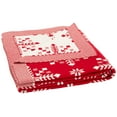 thumbnail image 2 of SAFAVIEH Frost Throw Red, 2 of 6