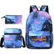 thumbnail image 1 of Mochila de dibujos animados, juego de mochilas para niños de 3 piezas, mochila escolar, juego de mochilas para niños de alta capacidad, 1 of 8
