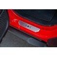 thumbnail image 2 of DV8 Offroad Protecteur de Rebord de Porte D-JL-180014-ST4 Rainuré; Argent/noir; Aluminium Billet; avec Étoile et Logo depuis 1941; 2 Pcs, 2 of 2