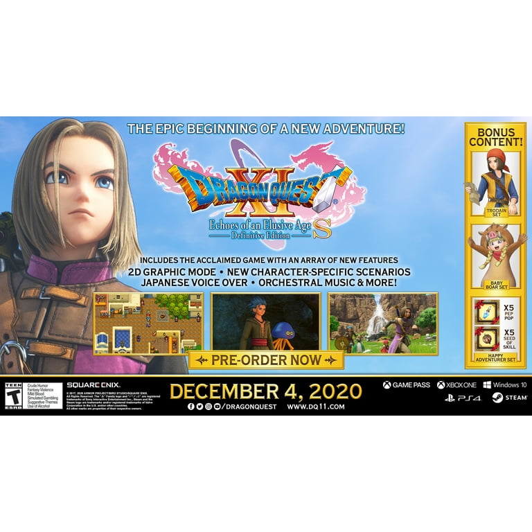 Dragon Quest XI S Scores 89 On Metacritic – NintendoSoup