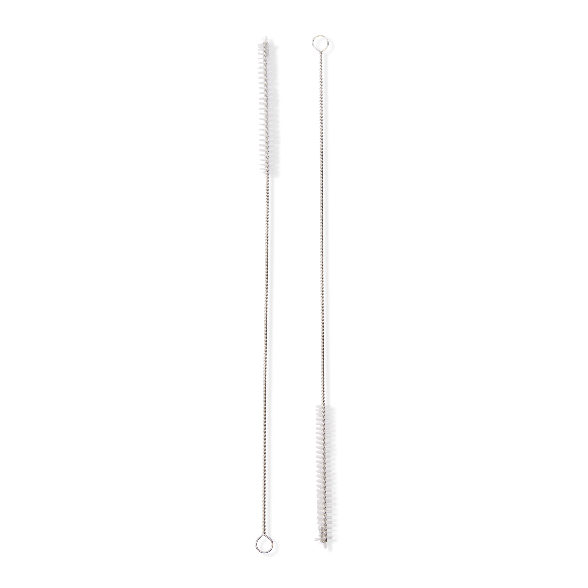 RSVP Drinking Straw Cleaning Brush 10 1/4" Long Set of 2 Wire Pipe Cleaner New 