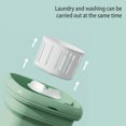 thumbnail image 3 of Large Capacity Portable Washing Machine Foldable Underwear Socks Adjustable Washer Wash Machines Cleaning for Dormitory Pink Type 1, 3 of 6
