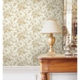 thumbnail image 3 of Beacon House Louisa Gold Rose Trail Wallpaper, 3 of 3