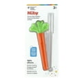 thumbnail image 2 of Nûby 100% Soft Silicone Carrot Tube Baby Teether, for Children 3 Months+, 2 of 6