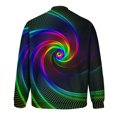thumbnail image 4 of Lilgiuy Men Casual Round Neck Long Sleeve Pullover 3D Printed Sweatshirts Blouse for Camping Hiking Fishing, 4 of 4