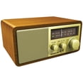 thumbnail image 1 of Mesa Radio Sangean WR-11SE AM/FM, 40 aniversario, color nogal, 1 of 4