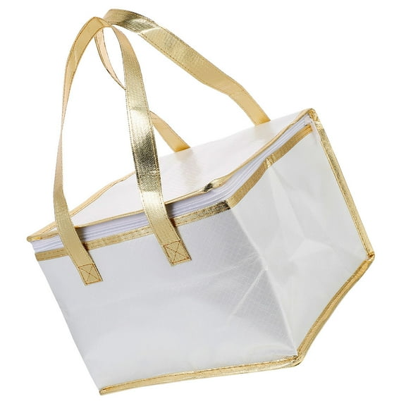 MLINS Take Hand-held Cake Insulation Bag Food Transport Bag 30X30X27CM