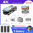 thumbnail image 1 of MINI Dron RG100 Pro 4K con Motor sin escobillas, cuadricóptero profesional FPV ESC HD, cámara Dual con evitación de obstáculos, juguete de regalo, novedad de 2023, 1 of 4