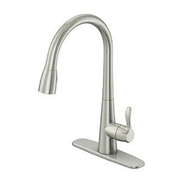 Grifo de cocina ACE TRADING HW 5 OakBrook níquel cepillado