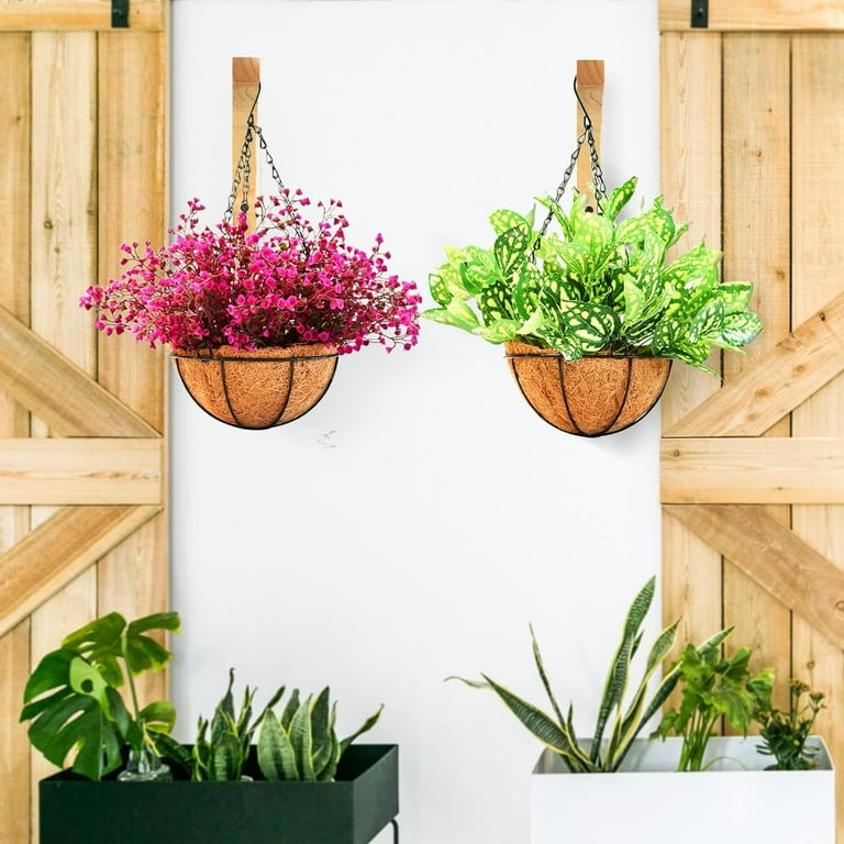 Wooden plant hook sale