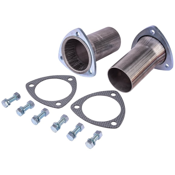 JEGS Stainless Steel Reducers without O2 Fittings [3 in. Collector to 2 1/2 in. O.D.]