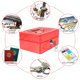 thumbnail image 2 of Mini caja de seguridad portátil de acero con cerradura para dinero en efectivo (02) Amonsee NO, 2 of 6